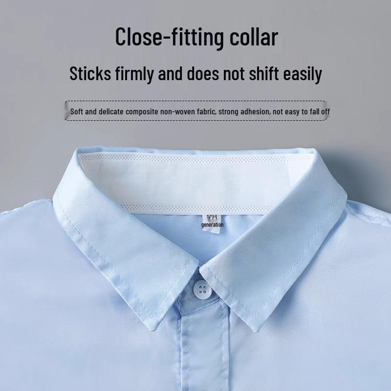 Disposable Sweat-Absorbent Collar & Hat Stickers: Anti-Dirt, Breathable, Military Training Use