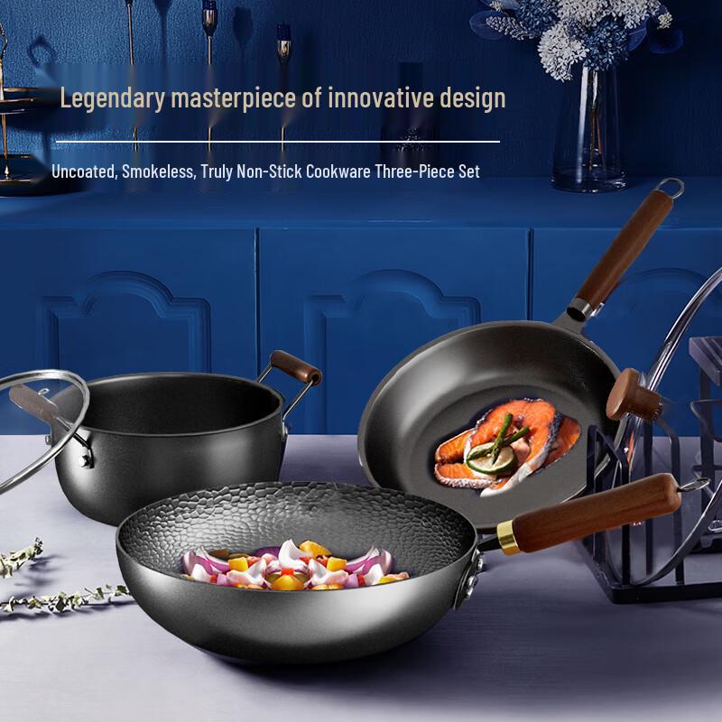 Velosan Nitrided Cookware 3-Piece Set