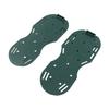 Lawn Aerator Shoes Effective Tool for Aerating Yard Soil Spike Aerating Sandals with   2 Straps Metal Buckle 26 Steel Metal Spikes One Size F