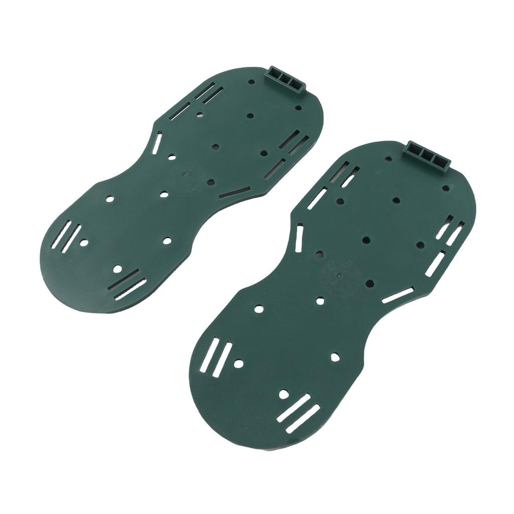 Lawn Aerator Shoes Effective Tool for Aerating Yard Soil Spike Aerating Sandals with   2 Straps Metal Buckle 26 Steel Metal Spikes One Size F