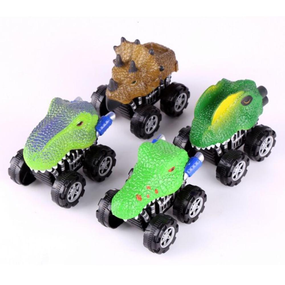 4BUC/1BUC Jucărie Cadou Ziua Copilului Model Dinozaur Mini Spatele Mașinii