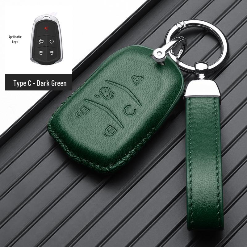 Premium Key Case for Cadillac: XT4, CT5, XT5, CT6, CT4, XT6, GT4 Models - Full Wrap Protective Shell