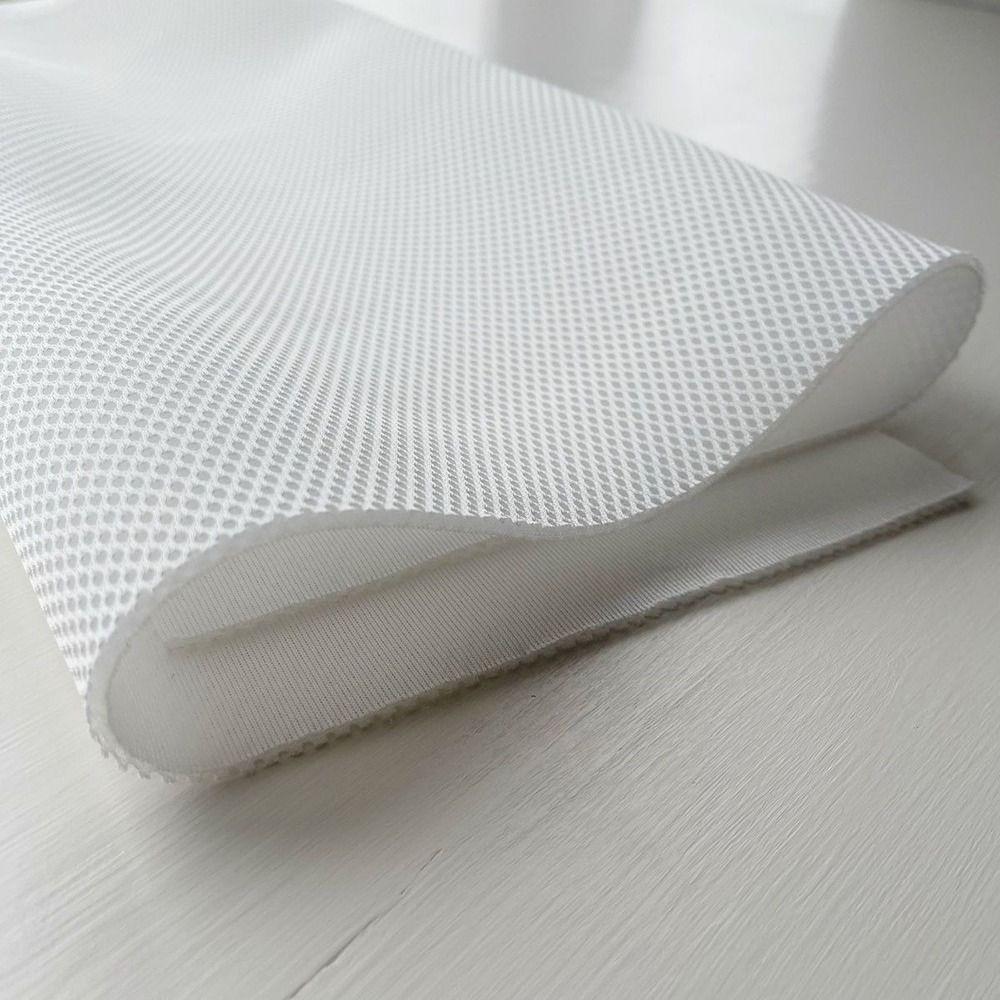 Hollow Kigurumi 3D Mesh Fabric Solid Color Anti-collision Breathable Air Mesh Fabric DIY White Kig Furry Mask Cloth