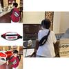 Trendy Korean Style Children's Crossbody Bag With Color Block Design For Kids