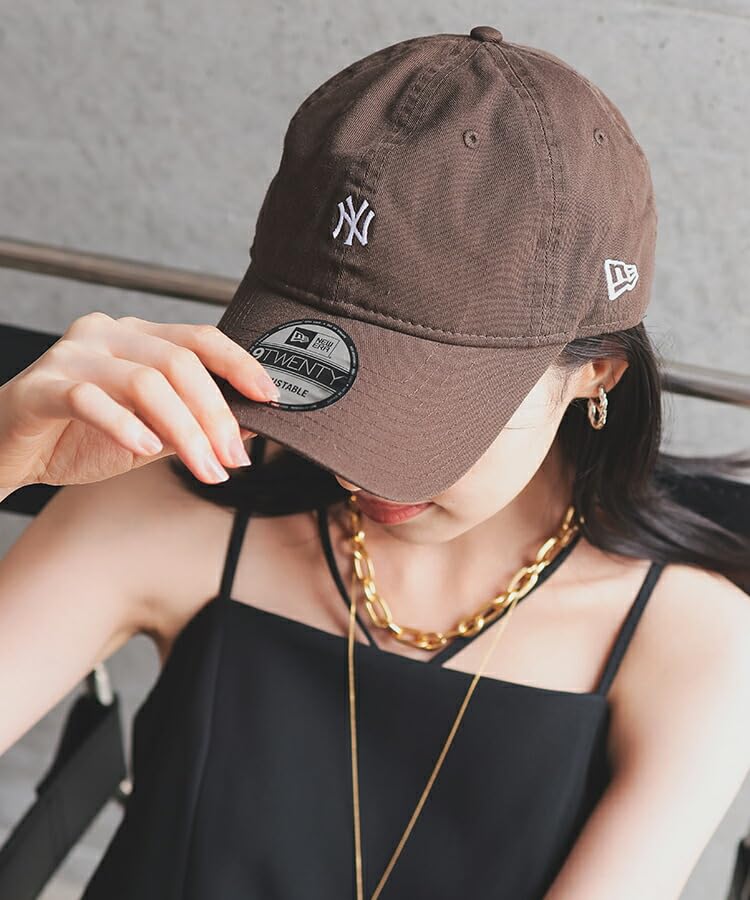 New Era 9TWENTY MLB MINI LOGO DONOBAN Special Edition Cap NY LA Baseball Cap with Mini Adjustable Cross One Size Fits Graphite (14327441) Logo, Size,