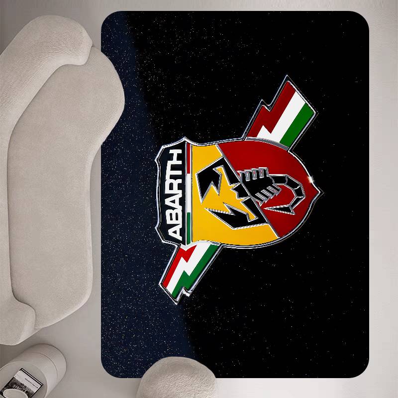 Bath Mats A-AbarthS-S Kitchen Mat Kids Room Bedroom Decoration Balcony Anti-Slip Doormat Living Room Alfombra
