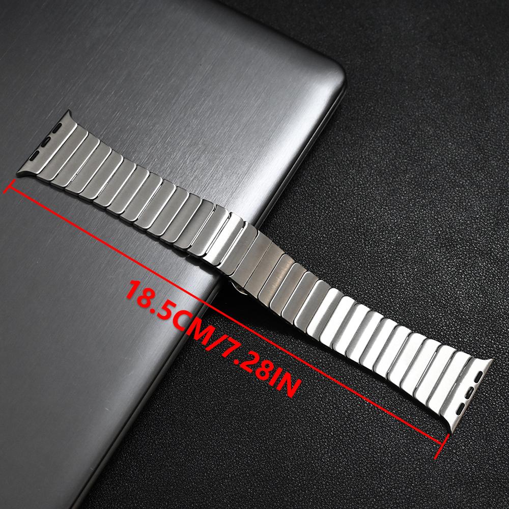 No Gaps Stainless Steel Band for Apple Watch Ultra3 2 49mm 46mm 42mm 41 45mm 44mm 40mm 38 Metal Strap for Iwatch 11 10 7 8 9 SE3