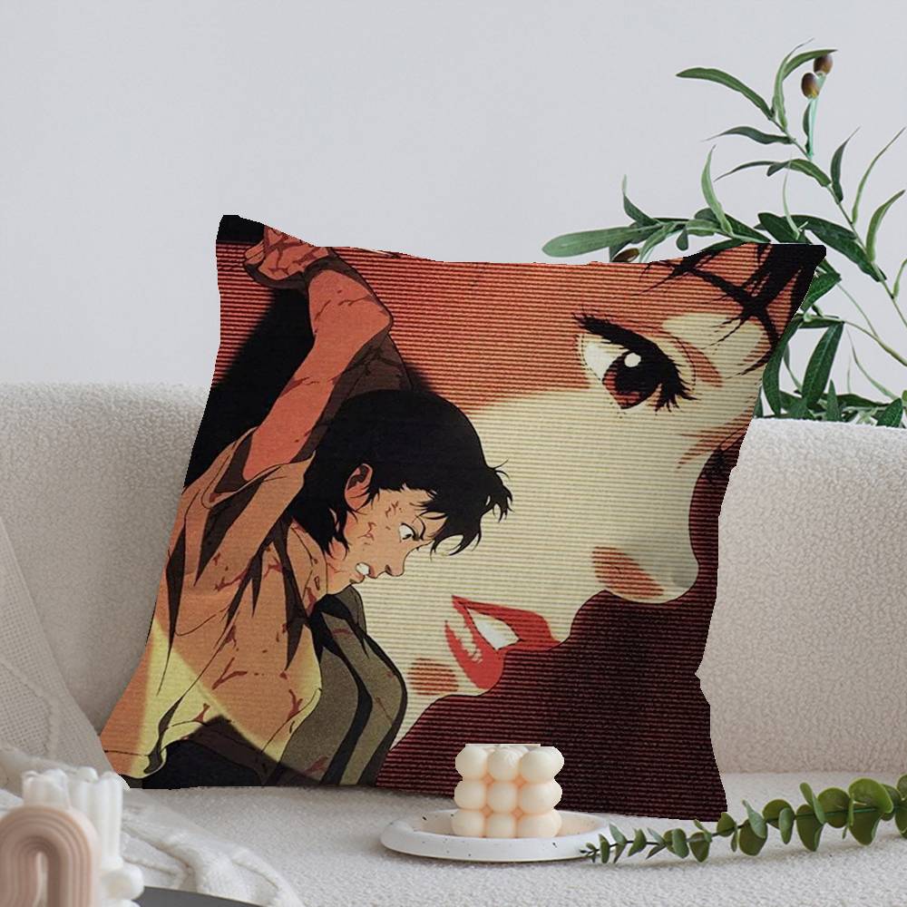Anime P-Perfect B-Blue Cushion Cover Car Throw Pillow Case For Sofa Car Christmas Gift 40x40cm 45x45cm
