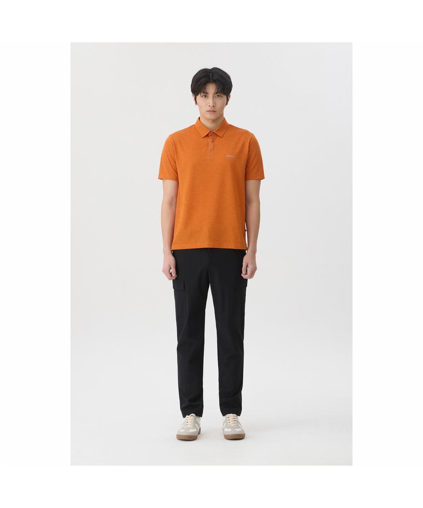 BRENTWOOD [Life Performance] Knitting Polo Neck T-Shirt Brtam26001Orx