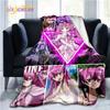 Akame Ga Kill Flannel Warm Lightweight Blanket Japan Animation Children's Game Home Office Travel Bed Sofa Napping Blanket.