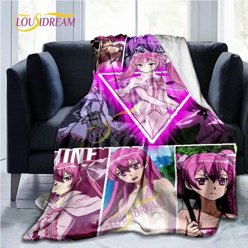 Akame Ga Kill Flannel Warm Lightweight Blanket Japan Animation Children's Game Home Office Travel Bed Sofa Napping Blanket.