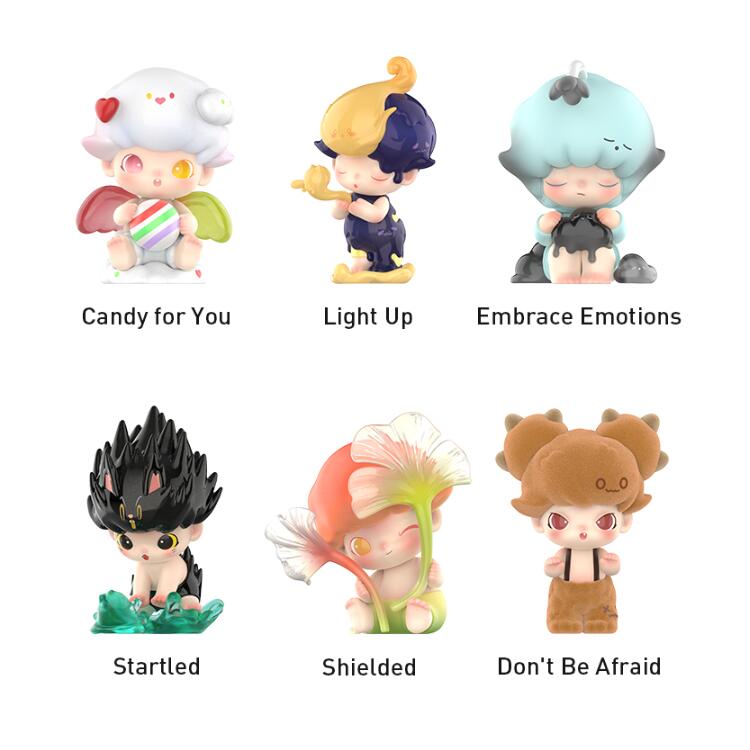POP MART DIMOO by Your Side Series Figures, 1 PCs DIMOO Blind Box Figures, Holiday Birthday Gifts