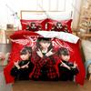 Personality Babymetal Band Printed Bedding Set New Soft Skin Friendly Duvet Cover Pillowcase Comfortable Bedroom Bed Linens Home
