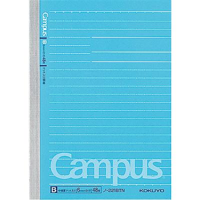 KOKUYO Campus Dotted Ruled A6 48 221BTN Notebook, Lines, Size, B-ruled, Sheets, No.
