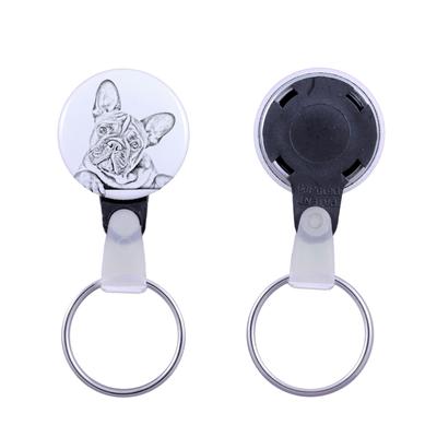 French Bulldog, Frenchie - Keychain with a Dog Portrait, Pendant with the Brand's Own Graphics