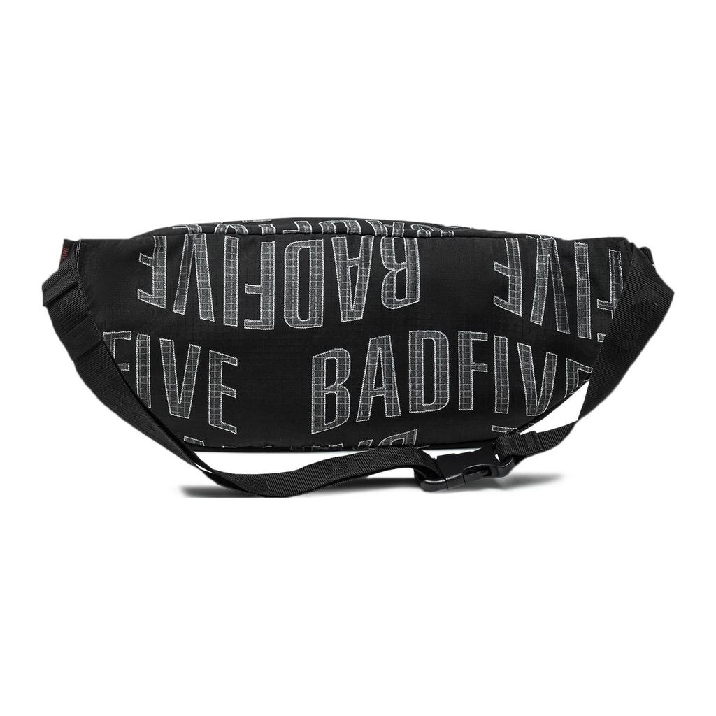 New LiNing Polyester One Shoulder Crossbody Sling Bags Regular Unisex Black Jacquard ABDT283-3