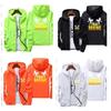 Muay Tha Fliegender Knie Kickboxen MMA UFFC Jacke Windjacke Kapuzenpullover mit Reißverschluss Herren Damen Kind Unisex Langarm Print Sport Fitnessstudio Training