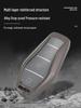 Compatible Key Cover for 2022 BYD Han DM-i EV Genesis Edition - Metal Shell Buckle
