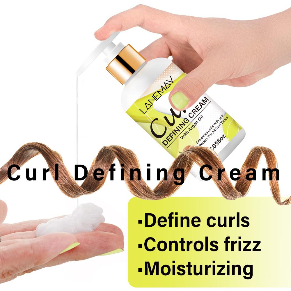 Curl Defining Cream-Conditions, Moisturizing, Controls Frizz-Suitable For All Hair Types, 200ml