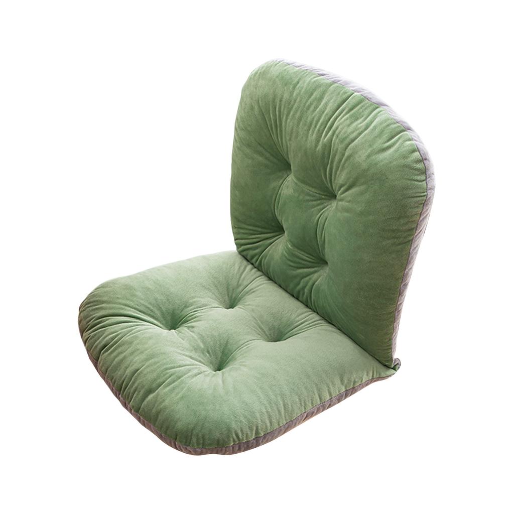 Non- Rocking Chair Cushion With Removable Lid And Lacing Straps For Worker, Car And Home Use