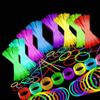 Multicolor Neon Glow Stick8Inch100-200SupportLEDLight stickDIYNecklace Bracelet Birthday Wedding Halloween Party Gift Decoration