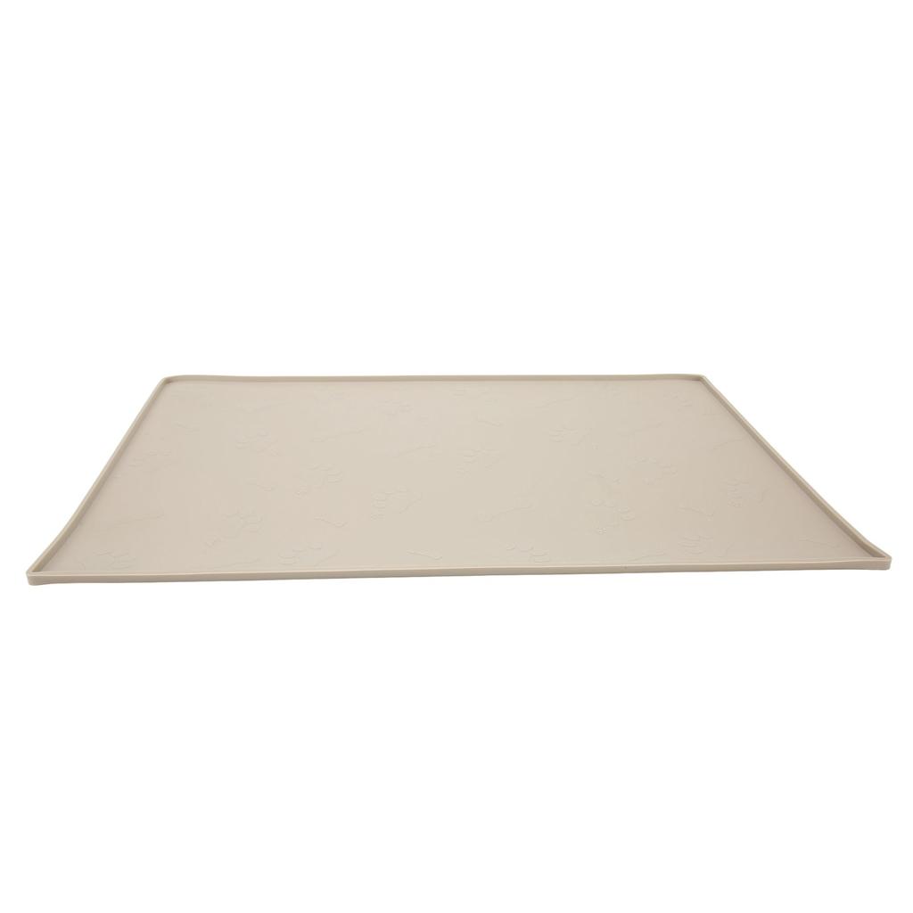 Pet Feeding Mat Prevent Spill Washable Dishwasher Safe Slip Proof Silicone Large Dog Placemat for