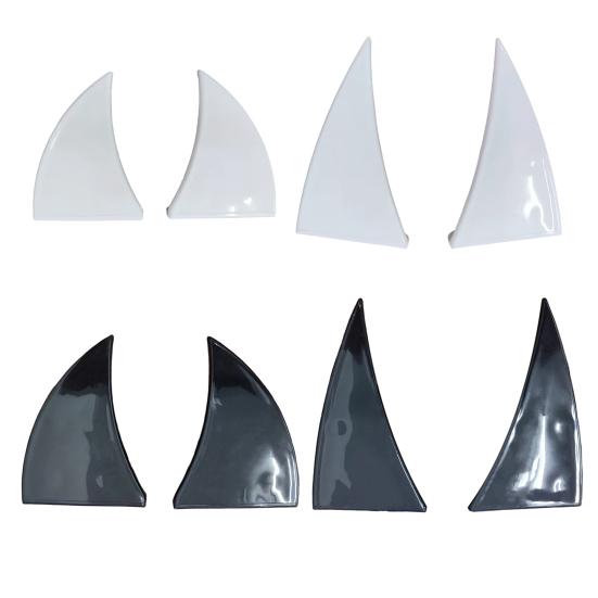 1 Pair Halloween Decoration Car Teeth Waterproof High Temperature Resistant Universal DIY Car Front Grille Ornaments