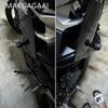 MAKGAGAAI Frame Sliders Engine Sliders Fairing Guards Compatible Models: Ninja400 Ninja250 Made of Aluminum and POM Anti-Tip Black