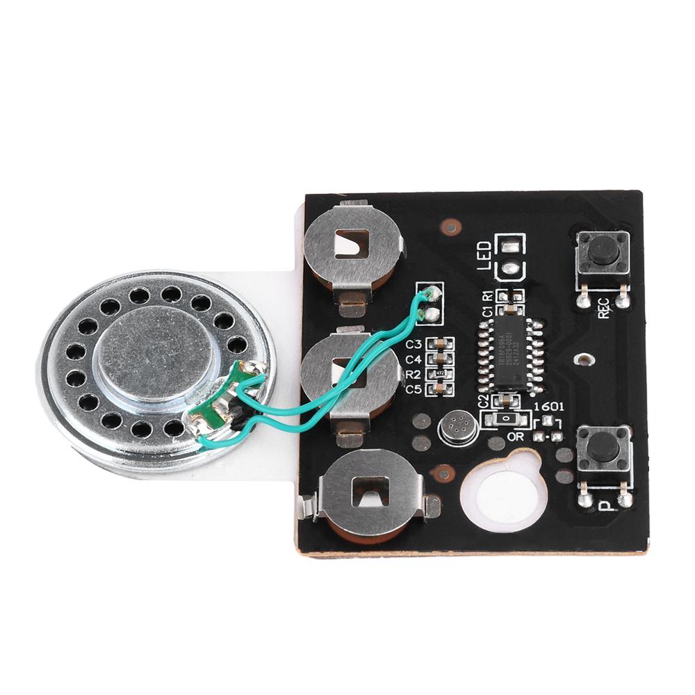 30S Recording Audio Decoding Board Light Sensitive Control Programmable Audio Module Electronic Greeting Card DIY LR1130 Power