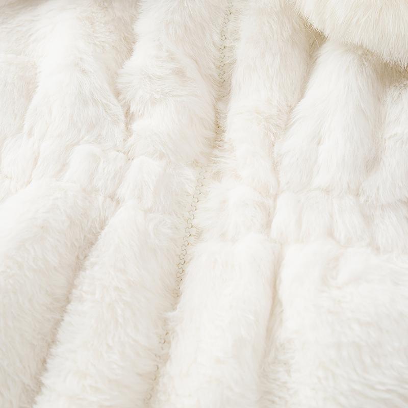 Children's Girls Autumn Winter Woolen Sweater Children's Collar Fur Ball Thick Jacket