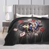 Dark Alice Madness Returns Game Flannel Blanket Spring  Warm Soft Throw Blanket Home Decor Pattern Bedspread Sofa Bed Cover