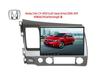 10.1" Large Screen Car Stereo for 2006-2011 Honda Civic with Navigation