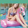 Eco-friendly Pvc Pink 130 Turkey Swim Ring Adult Water Toy Golden Crown Saddle Swimming Ring