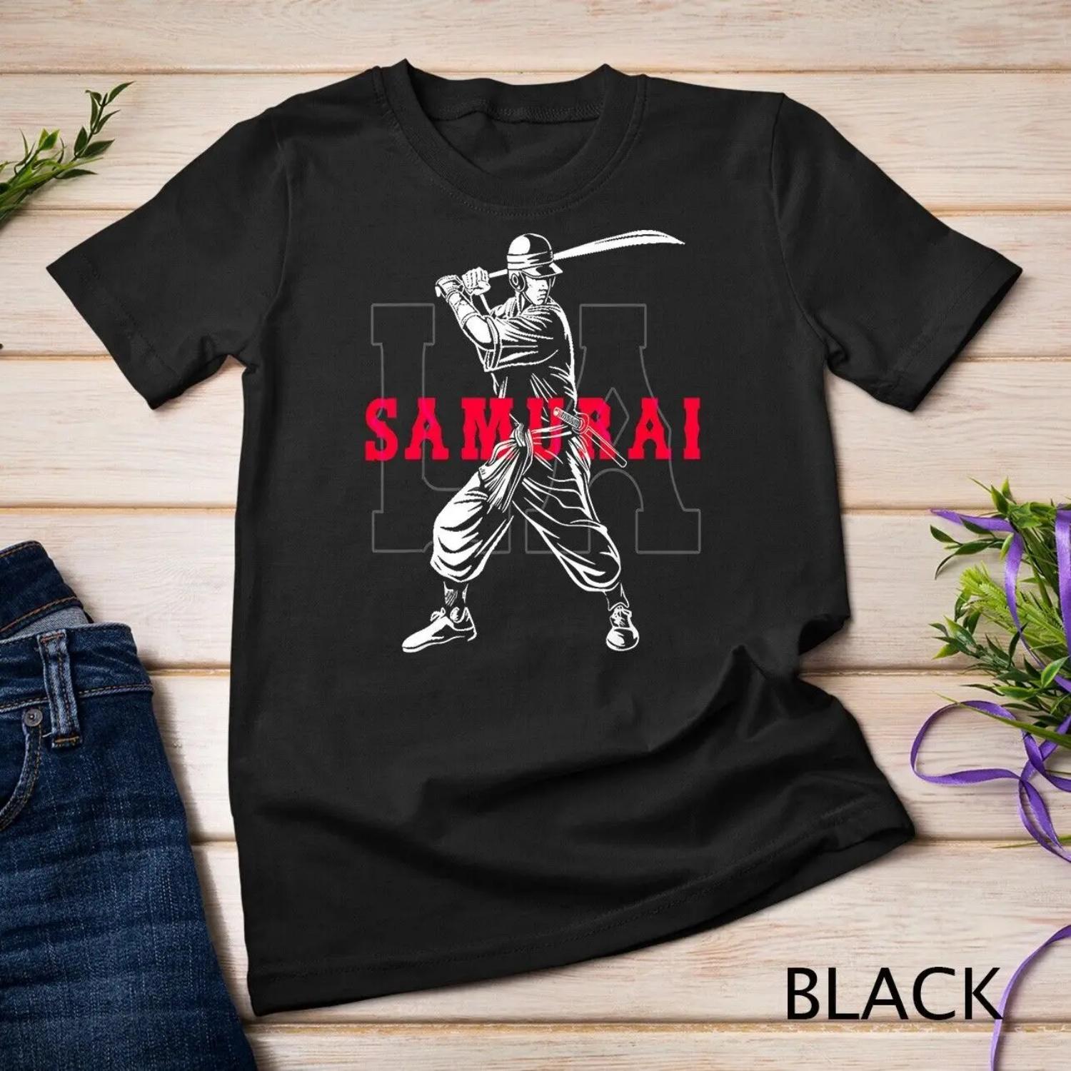 L A Samurai LA Japanese Baseball T Shirt S