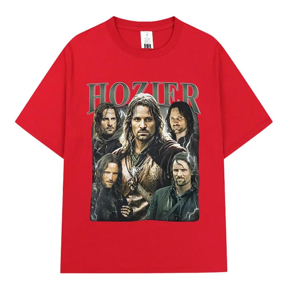 Hozier Funny Meme Aragorn Graphic T Shirt Unisex Unisex Hip Hop Harajuku Short Sleeve Tshirt 100 Cotton Casual Oversized Tee Shirt