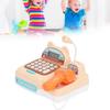 Children Play Cash Register Toy Fun Supermarket Checkout Toy with Microphone Sounds for Boys Girls Toddlers