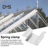Skleníkové skleněné klipy Nerezové pružinové G klipy Odolné proti rzi Skleníkové zasklívací klipy pro opravy zasklení Náhradní klipy