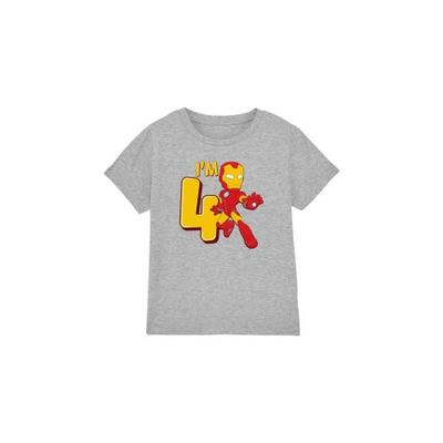 Childrens/Kids Cute 4th Birthday T-Shirt