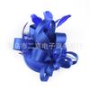 European and American boutique bridal headgear feathers hair accessories mesh head flower stage party hairpin top hat