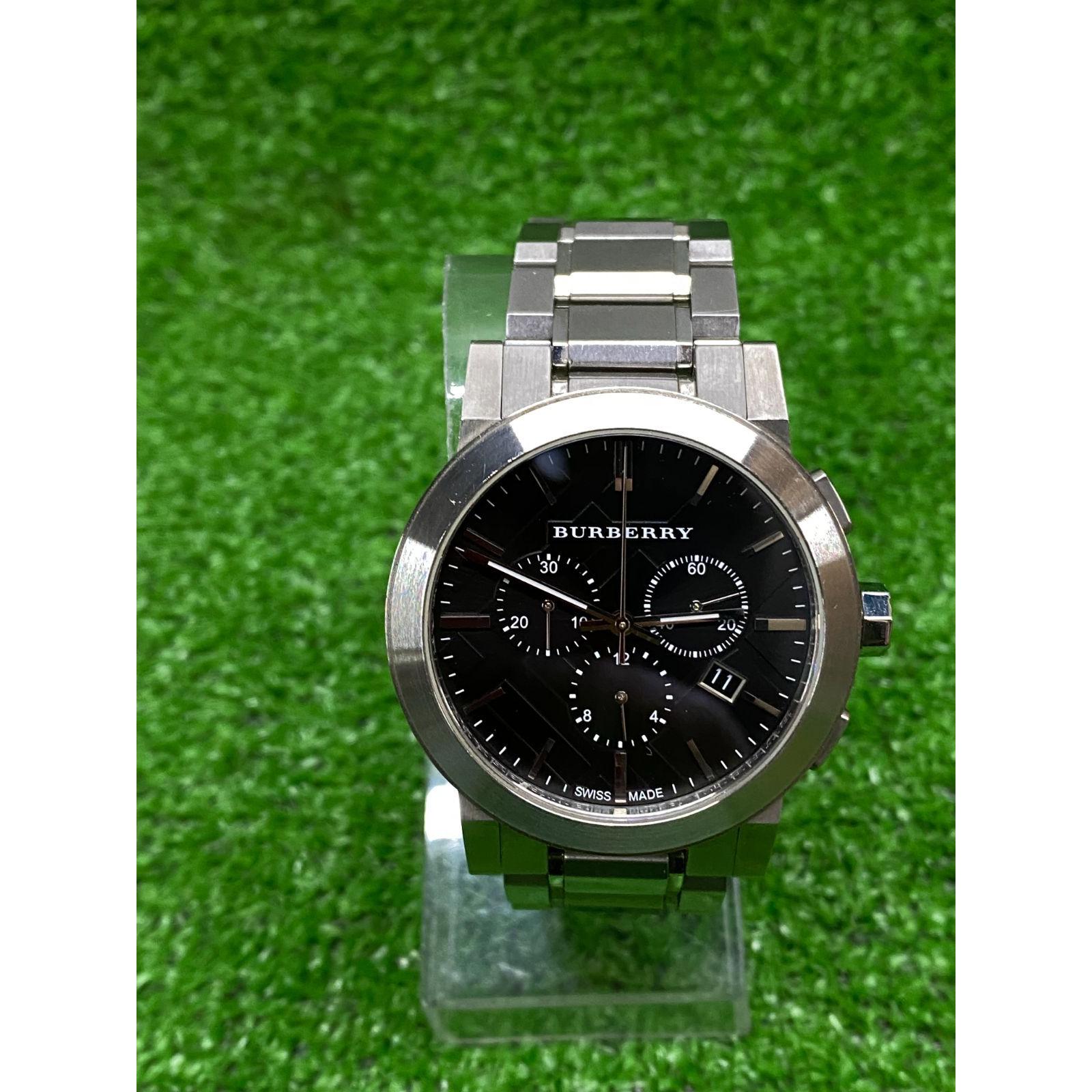Used BURBERRY Men s watch chronograph BU9351 Arm circumference 17cm Watch only Used u260313_80