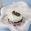 Relief Souffle Squeeze Toy Simulated Chocolate Bread Cheese Cake Sensory Toy Simulated