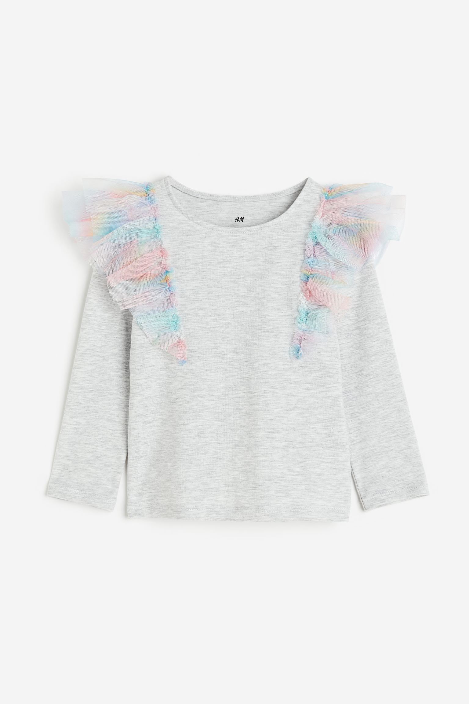 

Топ с воланами