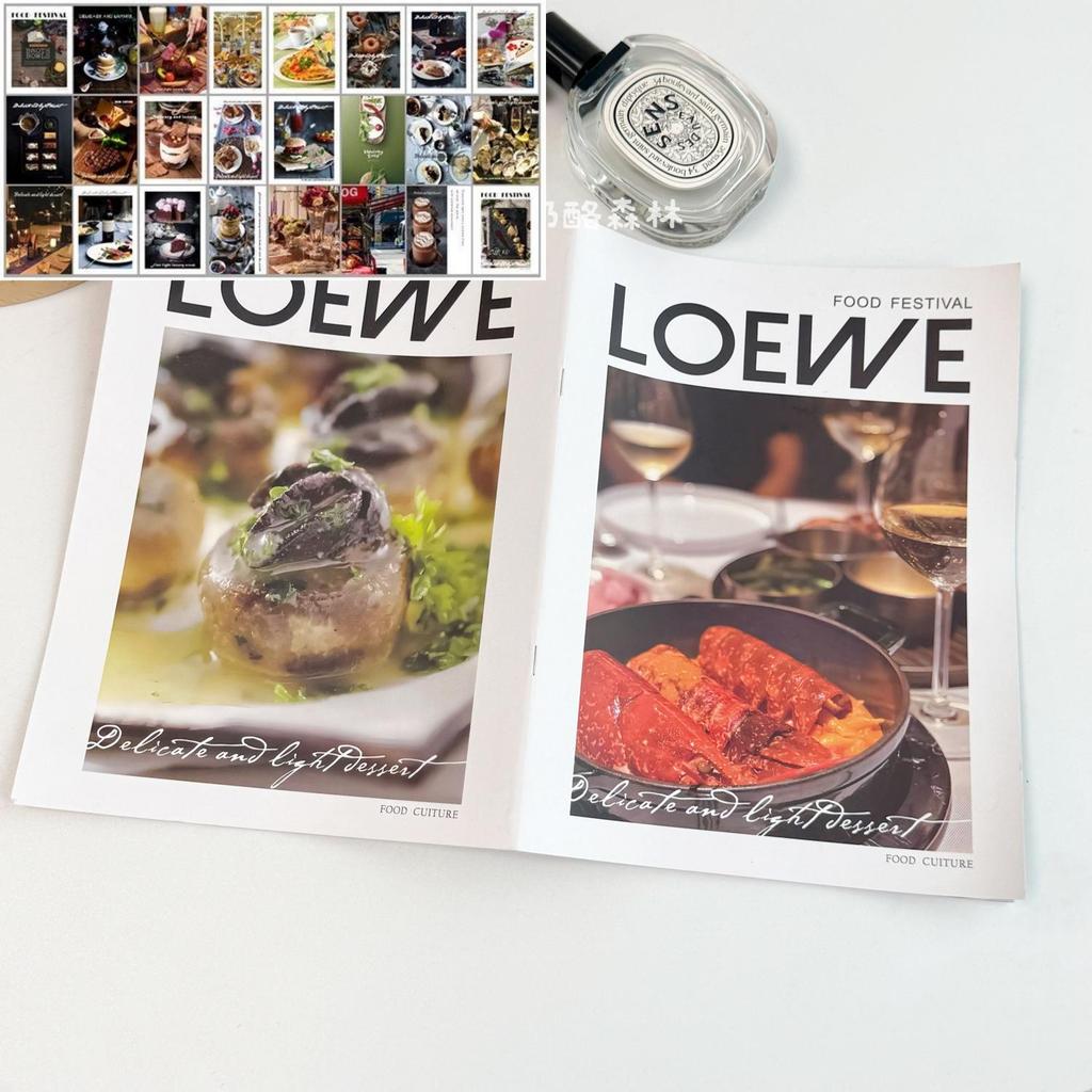 European & American Magazine Cover Props Set: Soft Background Decoration for Photography Featuring English Book Covers