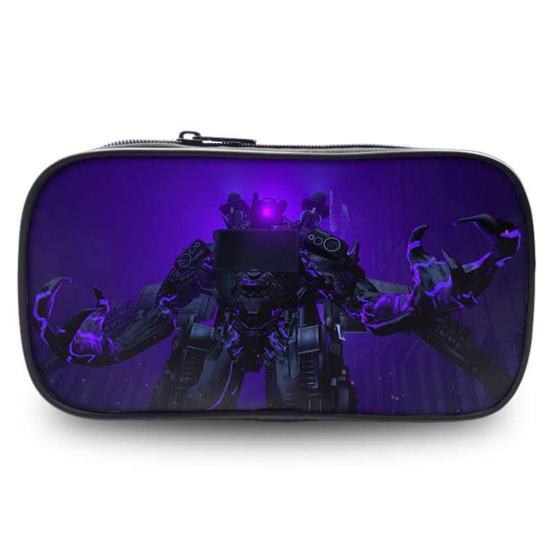 Titan Pencil Highquality Case With Unique Toilet Man Design Students For