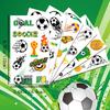 Football Soccer Temporary Tattoo Stickers, Waterproof Sports Event Fan Club Body Art Fake Tattoo Decals For Kids Adults