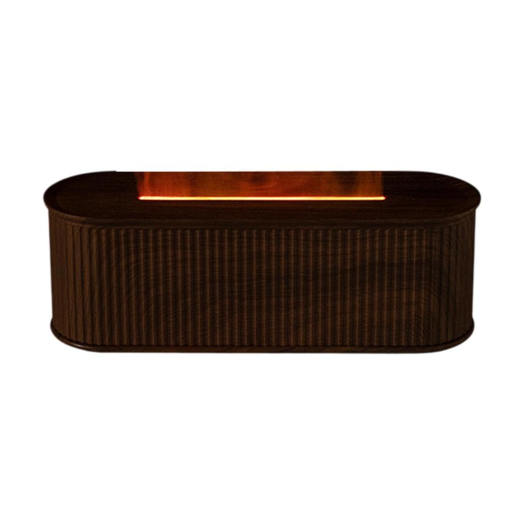 USB Bunter Flammen Ätherische Öle Diffusor für Zuhause Büro Timing-Funktion