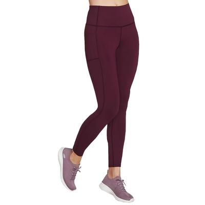 Skechers Go Walk High Waisted Legging, Womens Purple Leggings