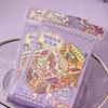 40pcs 3D Mini Diorama Sticker Book , Quiet Book Crafts with Miniature House Scenes, 3D Visual Journal Scene Stickers
