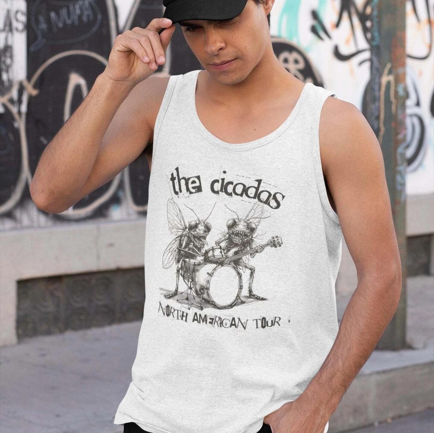 The Cicadas North American Tour Cicada Tank Top 2XL