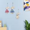 Wooden Easter Bunny Cute Style Party Crafts Wooden Hanging Decoration